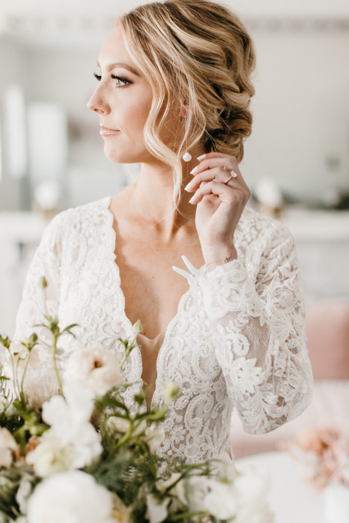 bridal hair style